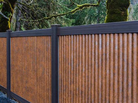 corrugated metal fencing plans